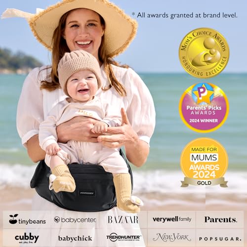 29% Off Momcozy Hip Seat Baby Carrier for Ergonomic Comfort - Image 4