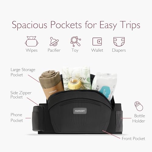 29% Off Momcozy Hip Seat Baby Carrier for Ergonomic Comfort - Image 5