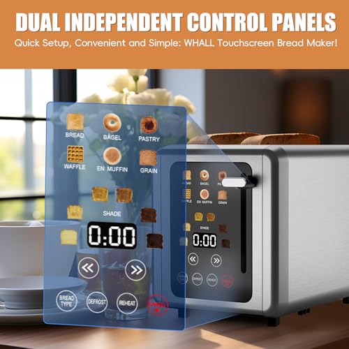 70% Off WUNLY Touch Screen Toaster with Digital Timer - Image 2