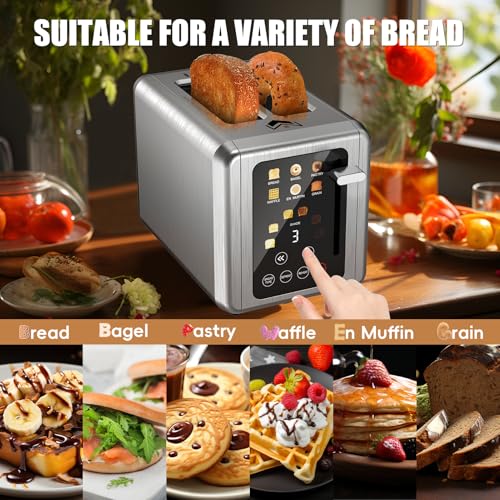 70% Off WUNLY Touch Screen Toaster with Digital Timer - Image 4