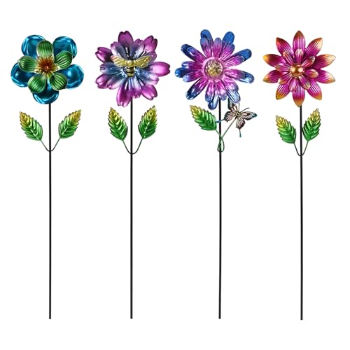 50% Off Calenzana Metal Flower Garden Stakes