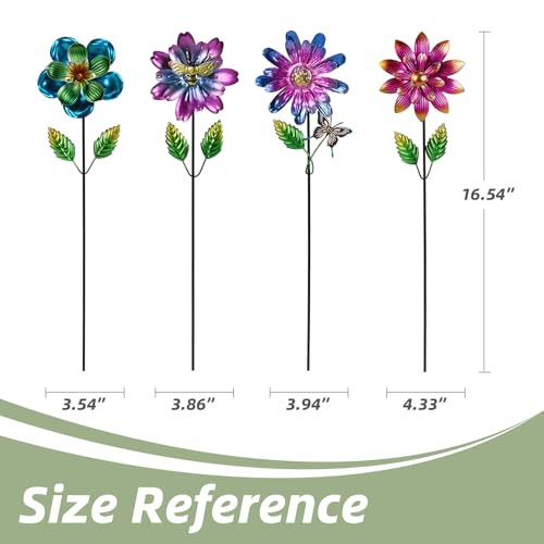50% Off Calenzana Metal Flower Garden Stakes - Image 2