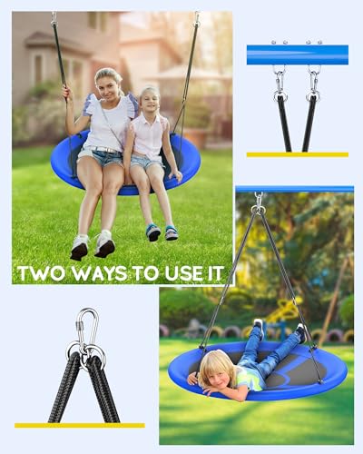 Save 58% on Everyfun 43" Saucer Tree Swing for All Ages - Image 5