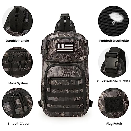 G4Free 10L Tactical Sling Bag - 50% Off with Code - Image 4