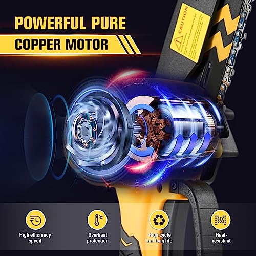 53% Off Saker 6-Inch Cordless Mini Chainsaw with Code - Image 3