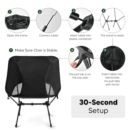 40% Off BITIANTEAM Lightweight Camping Chair with Code - Image 6