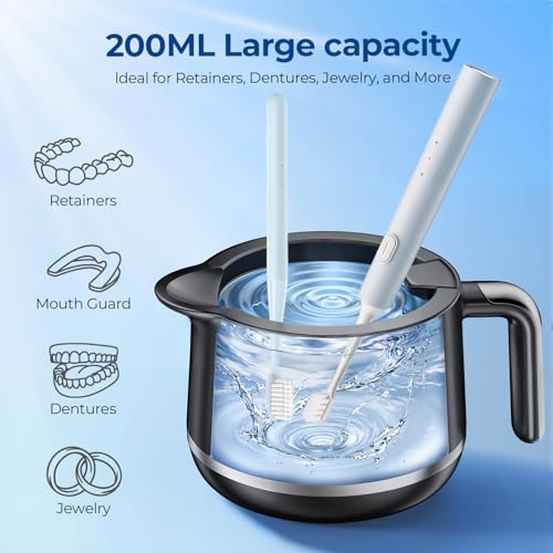 78% Off Dental Ultrasonic Retainer Cleaner with Code - Image 6