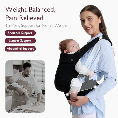 23% Off Momcozy Baby Carrier – Ergonomic & Lightweight - Image 2
