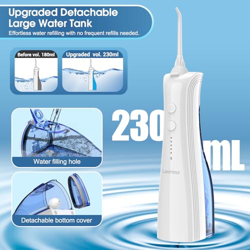 14% Off Leominor Cordless Water Dental Flosser - Image 3