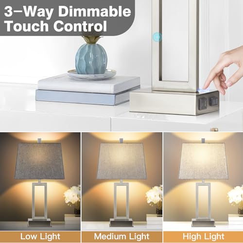40% Off Lolikit 23.5" Touch Control Table Lamps Set of 2 - Image 3