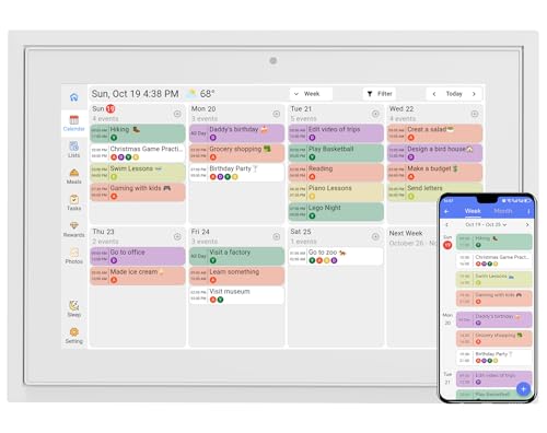 50% Off 10.1" WiFi Smart Digital Wall Calendar - Image 1