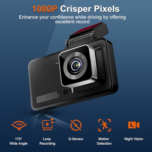 75% Off 1080p HD Dash Cam with Super Night Vision - Image 2