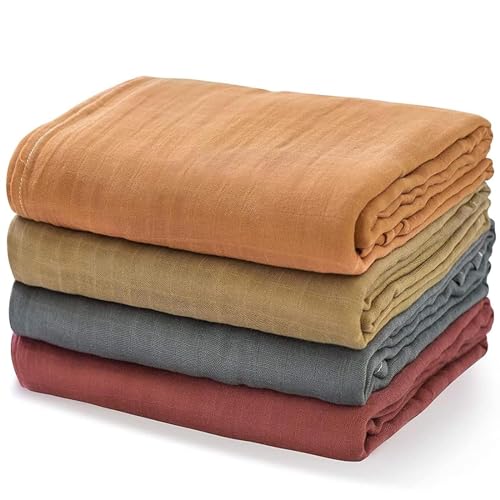 25% Off Momcozy Muslin Swaddle Blankets 4-Pack - Image 1