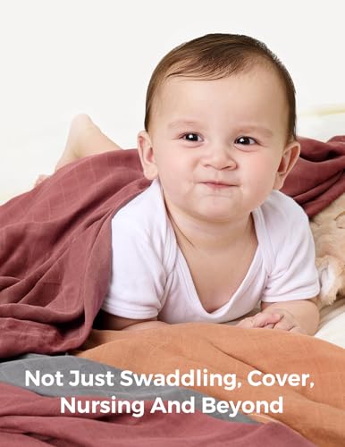 25% Off Momcozy Muslin Swaddle Blankets 4-Pack - Image 6