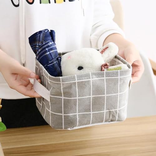 8 Pcs Canvas Storage Bins with Handles - Great Deal - Image 4