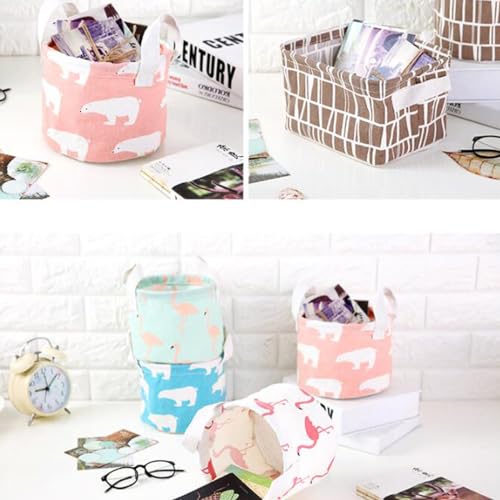8 Pcs Canvas Storage Bins with Handles - Great Deal - Image 5