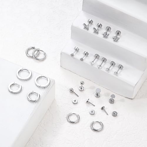 50% Off Hypoallergenic Gold Earrings Set for Sensitive Ears - Image 4