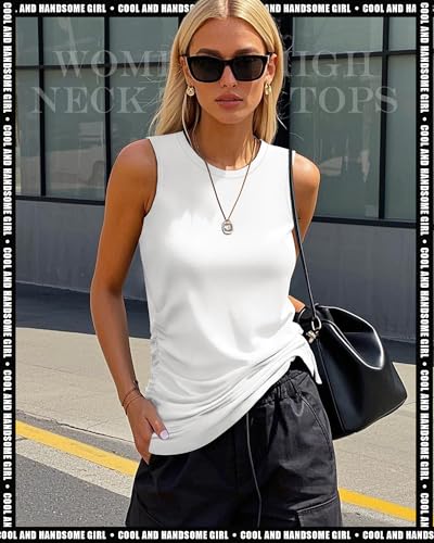 67% Off Neer 3-Pack Women's High Neck Tank Tops - Image 5