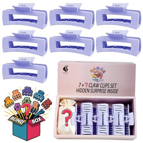 50% Off TOCESS 8-Pack Claw Clips Set for Women