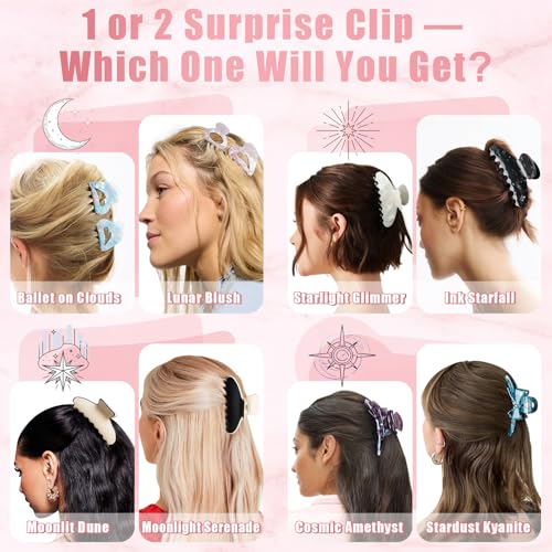 50% Off TOCESS 8-Pack Claw Clips Set for Women - Image 3