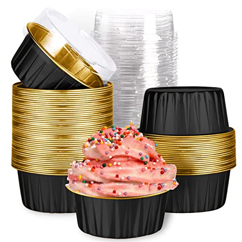 25% Off Mini Aluminum Foil Cupcake Baking Cups with Lids