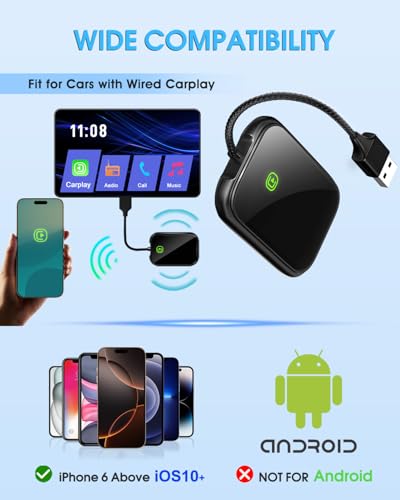 50% Off Wireless CarPlay Adapter with Code PV66F89V - Image 3