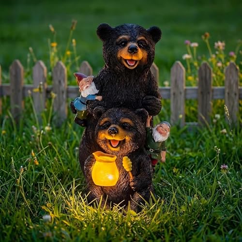 Save 50% on PETAFLOP Solar Bear Garden Statue