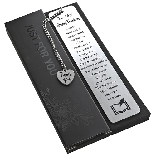 50% Off Teacher Appreciation Bookmark - SEEBERY10
