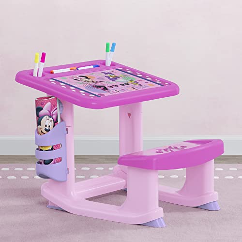 10% Off Disney Minnie Mouse Art Desk with Markers - Image 2