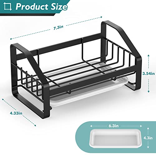 BSKSSK Sink Caddy - Stainless Steel Kitchen Organizer - Image 2