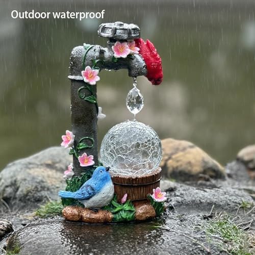 50% Off ZYLiWoo Solar Cardinal Garden Statue – $14.99 - Image 3