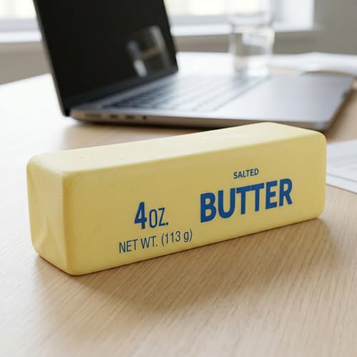 2-Pack Butter Stick Squishy Stress Balls for Anxiety Relief - Image 7