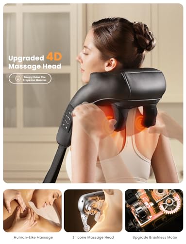 20% Off MASGRE Cordless Neck & Back Massager with Heat - Image 2