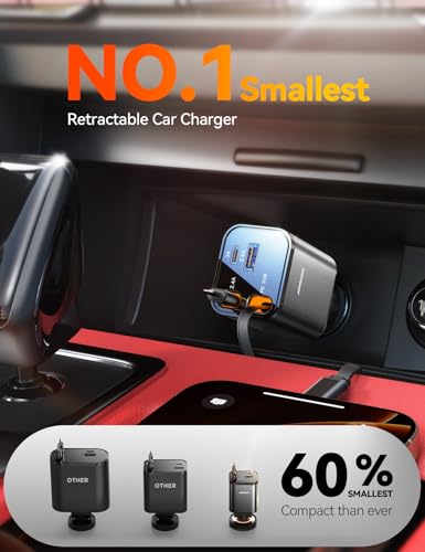 JOYROOM 84W Retractable Car Charger - 51% Off - Image 2