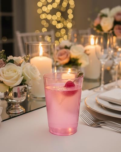 30% Off bUCLA 100-Pack Pink Plastic Cups for Parties - Image 4