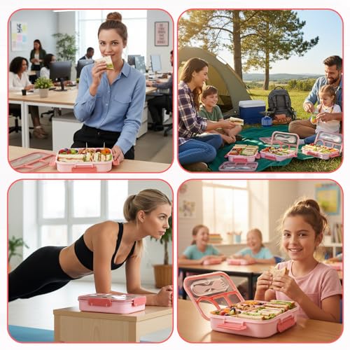 4-Compartment Bento Box for Adults Only $5.99 - Image 7