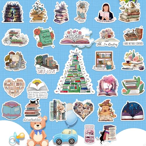 100 Bookish Stickers for Kindle & Laptops from $2.49 - Image 2
