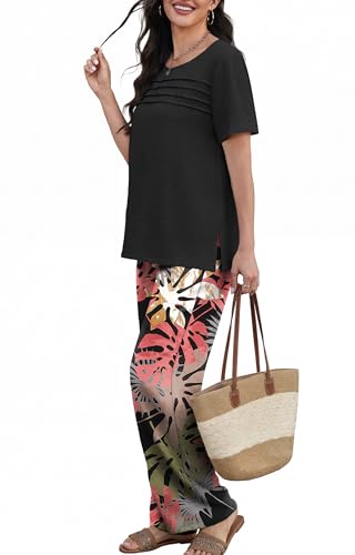 27% Off OFEEFAN Women's Linen Look Loungewear Set - Image 3