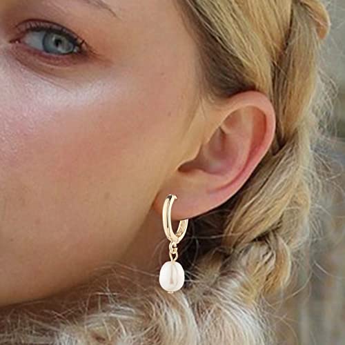 29% Off 9-Pair Gold Chunky Hoop Earrings Set - Image 2