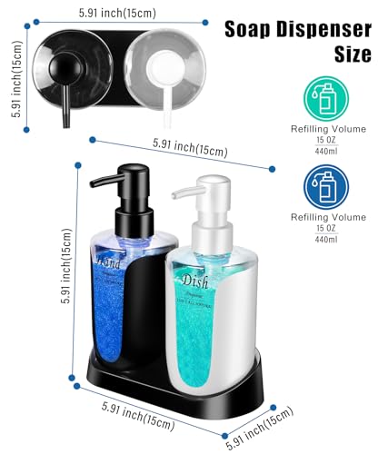 13% Off Bestseek Dual Kitchen Soap Dispenser Set - Image 6