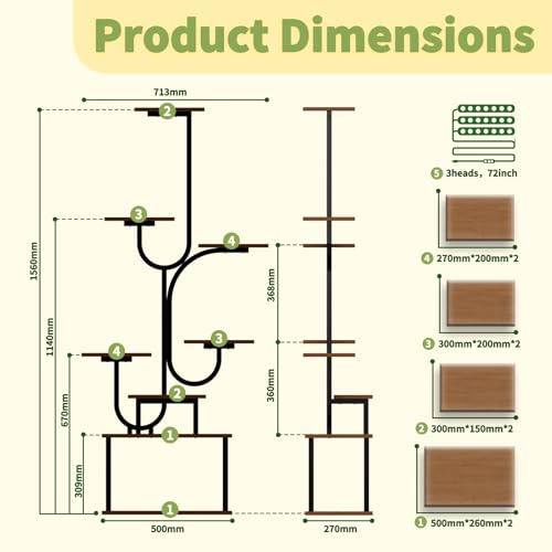 8-Tier Plant Stand with Grow Light – Great Deal - Image 2