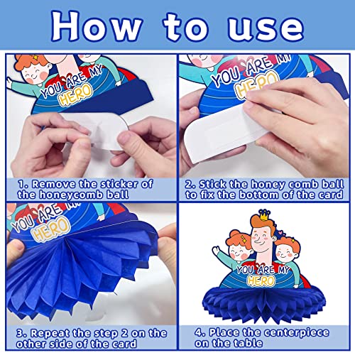 Fathers Day Decorations Kit with 12 Centerpieces - Image 4