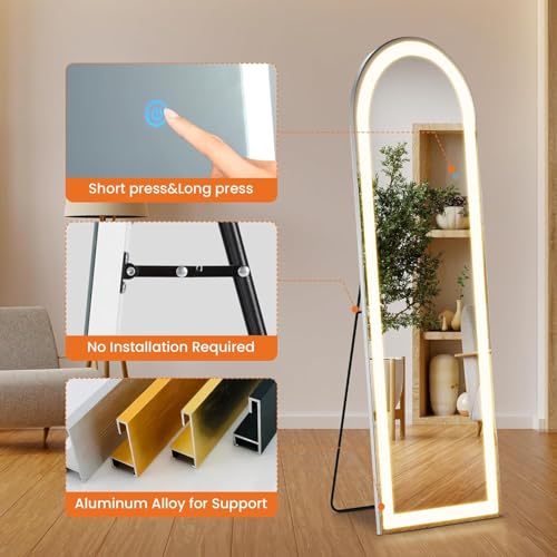 40% Off Elevon LED Full Length Mirror - Now $47.63 - Image 5