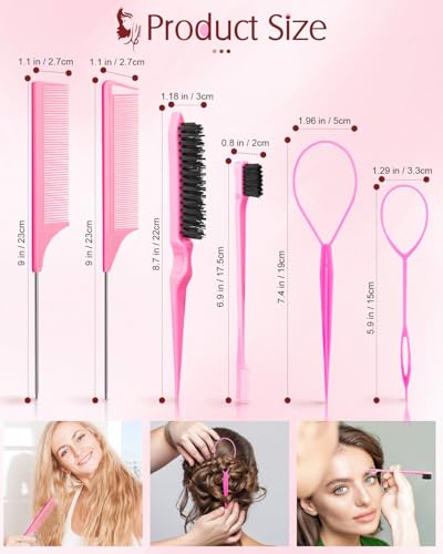 33% Off Aigee 8Pcs Hair Styling Combs Set - Image 3