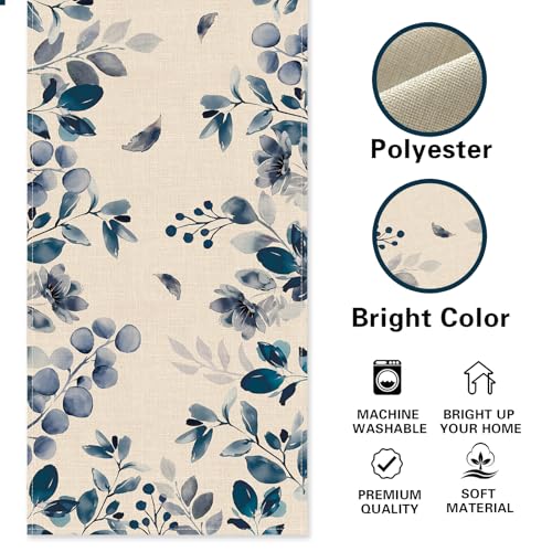 50% Off Blue Eucalyptus Leaves Table Runner by Croar - Image 2