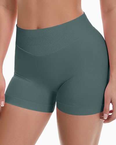 3-Pack Scrunch Butt Lifting Shorts for Women - Image 2