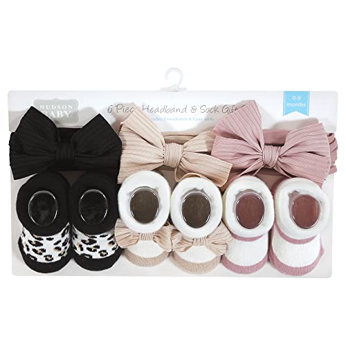 39% Off Hudson Baby Girl's Headband & Socks Set - Image 2