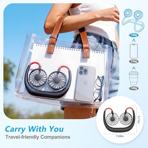 20% Off Hands-Free Neck Fan for Outdoor Use - Image 4