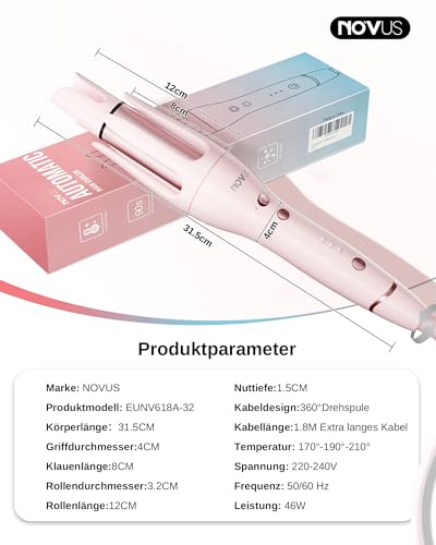 23% Off NOVUS Automatic Curling Iron with Code - Image 7