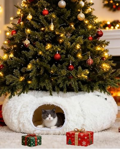 5% Off Grelife Cat Tunnel Bed with Donut Design - Image 5